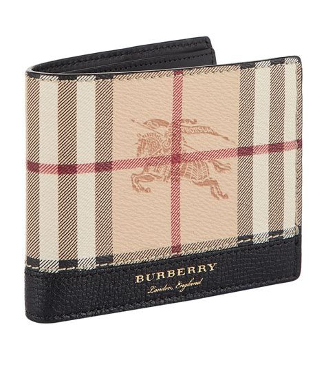 burberry check card holder wallet|burberry haymarket wallet.